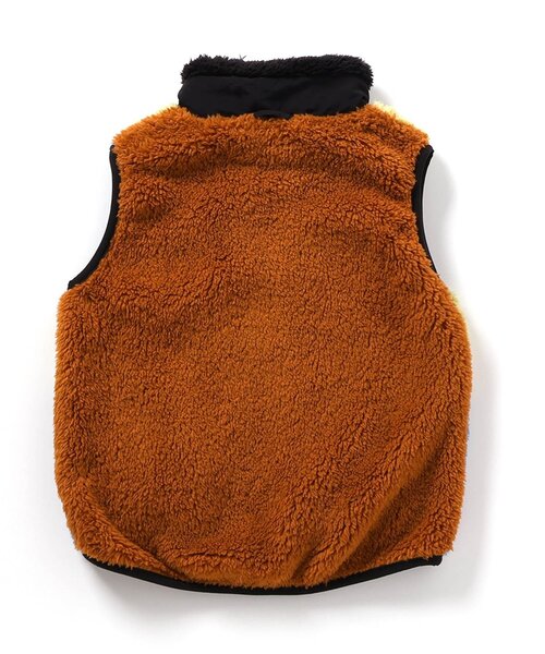 BREEZE(ブリーズ)の「【合体シリーズ】ファーフリースベスト(ベスト・キッズ・ピンク/レインボー/ブラック/アイボリー/パープル/オフホワイト・90/100/110/120/130/140/150)」の12枚目の写真