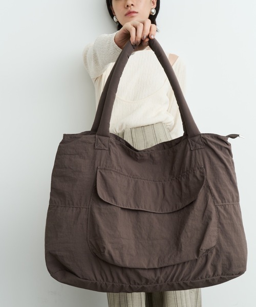 ロングセラー】大容量軽量ナイロントート/トラベルバッグ（トート