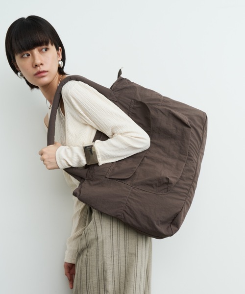ロングセラー】大容量軽量ナイロントート/トラベルバッグ（トート