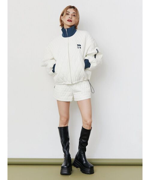 【セール】ワンポイントキルティングショートパンツ【セットアップ着用可能】（その他パンツ）｜EVRIS（エヴリス）