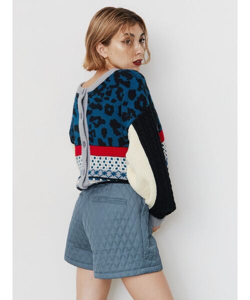 【セール】ワンポイントキルティングショートパンツ【セットアップ着用可能】（その他パンツ）｜EVRIS（エヴリス）