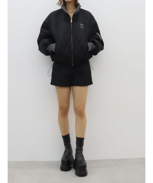 【セール】ワンポイントキルティングショートパンツ【セットアップ着用可能】（その他パンツ）｜EVRIS（エヴリス）