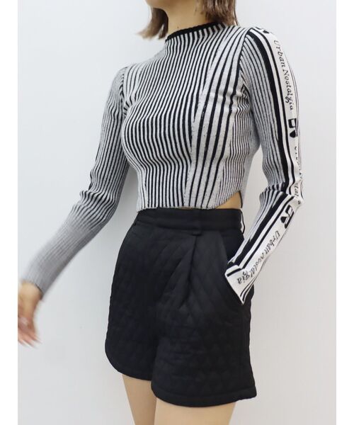 【セール】ワンポイントキルティングショートパンツ【セットアップ着用可能】（その他パンツ）｜EVRIS（エヴリス）