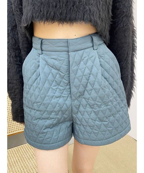 【セール】ワンポイントキルティングショートパンツ【セットアップ着用可能】（その他パンツ）｜EVRIS（エヴリス）