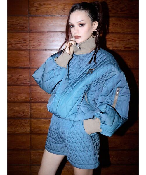 【セール】ワンポイントキルティングショートパンツ【セットアップ着用可能】（その他パンツ）｜EVRIS（エヴリス）