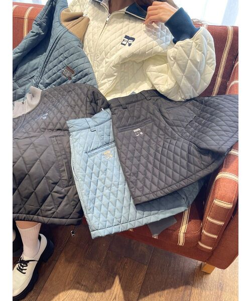 【セール】ワンポイントキルティングショートパンツ【セットアップ着用可能】（その他パンツ）｜EVRIS（エヴリス）