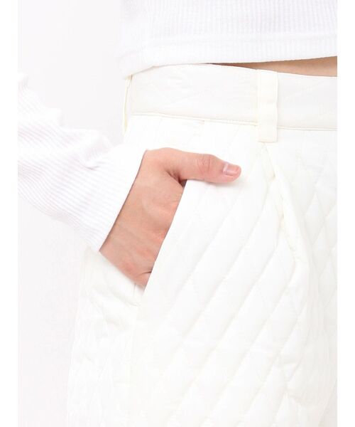 【セール】ワンポイントキルティングショートパンツ【セットアップ着用可能】（その他パンツ）｜EVRIS（エヴリス）