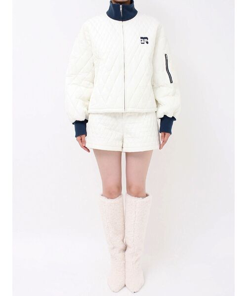 【セール】ワンポイントキルティングショートパンツ【セットアップ着用可能】（その他パンツ）｜EVRIS（エヴリス）