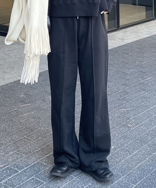 COLONY 2139(コロニートゥーワンスリーナイン)の「WEB・一部店舗限定 / ドロストスウェットパンツ(スウェットパンツ・レディース・アイボリー/ブラック/チャコールグレー/グレー・FREE)」の2枚目の写真