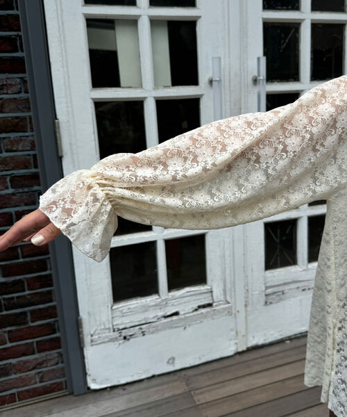 CIAOPANIC（チャオパニック）の「キャンディースリーブレースブラウス（シャツ/ブラウス・レディース・ブラック/ホワイト/レッド・FREE）」の20枚目の写真