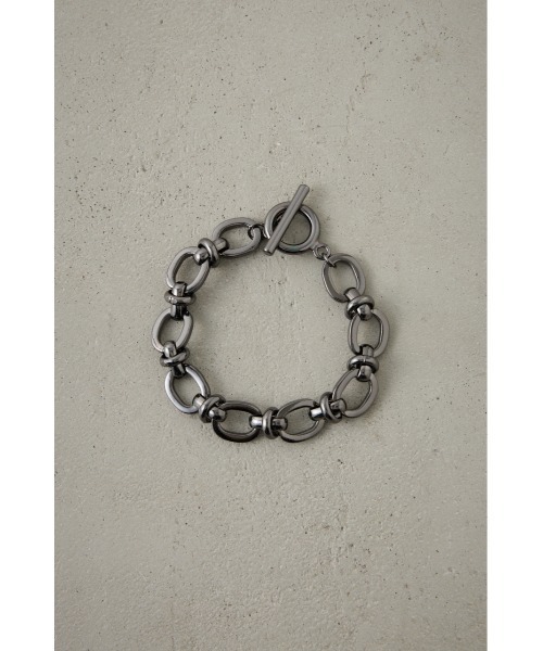 AZUL by moussy(アズールバイマウジー)の「ランダムチェーンブレスレット(ブレスレット・メンズ・シルバー/ブラック・FREE)」の12枚目の写真