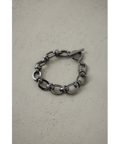 AZUL by moussy(アズールバイマウジー)の「ランダムチェーンブレスレット(ブレスレット・メンズ・シルバー/ブラック・FREE)」の11枚目の写真