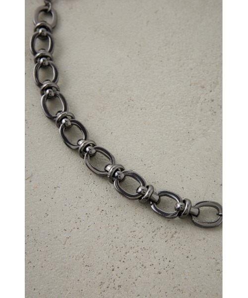 AZUL by moussy(アズールバイマウジー)の「ランダムチェーンブレスレット(ブレスレット・メンズ・シルバー/ブラック・FREE)」の9枚目の写真