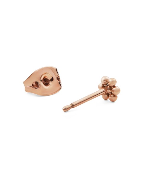 セール】Flower Stud Earring レーディスピアス ローズゴールド