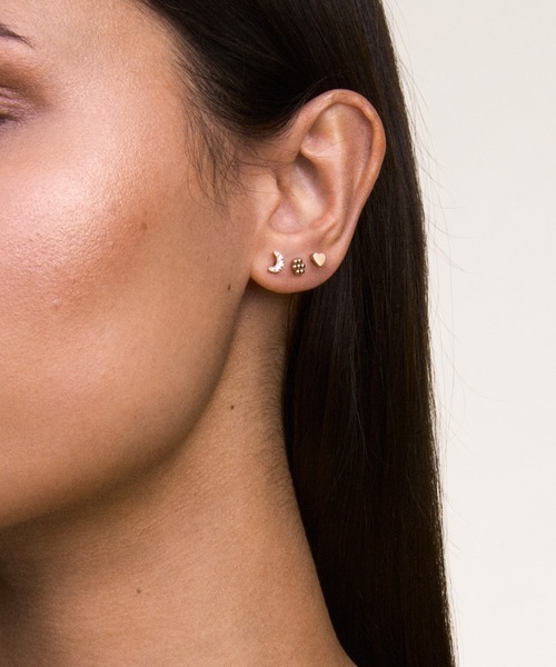 セール】Flower Stud Earring レーディスピアス ローズゴールド