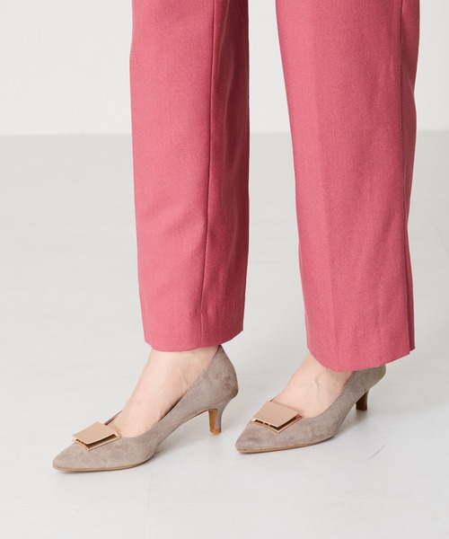 WA ORiental TRaffic(ダブルエーオリエンタルトラフィック)の「2wayスクエアモチーフヒールパンプス 42305(パンプス・レディース・ベージュ/ブラック/ブルー・34/35/36/37/38/39/40/41/42/33/43)」の12枚目の写真