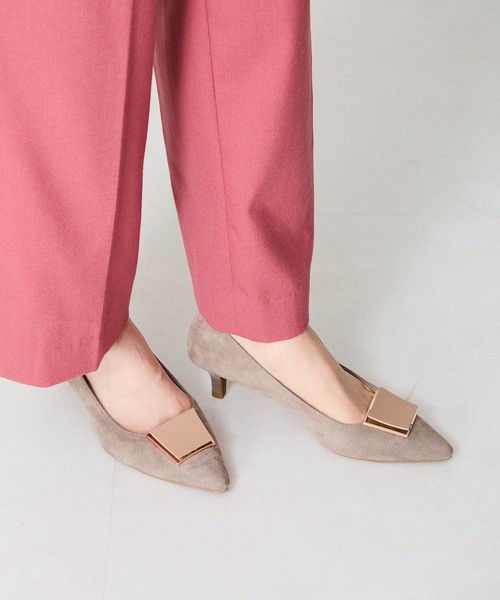 WA ORiental TRaffic(ダブルエーオリエンタルトラフィック)の「2wayスクエアモチーフヒールパンプス 42305(パンプス・レディース・ベージュ/ブラック/ブルー・34/35/36/37/38/39/40/41/42/33/43)」の13枚目の写真