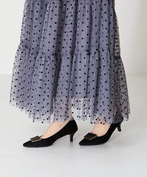 WA ORiental TRaffic(ダブルエーオリエンタルトラフィック)の「2wayスクエアモチーフヒールパンプス 42305(パンプス・レディース・ベージュ/ブラック/ブルー・34/35/36/37/38/39/40/41/42/33/43)」の16枚目の写真