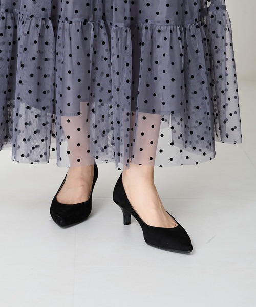 WA ORiental TRaffic(ダブルエーオリエンタルトラフィック)の「2wayスクエアモチーフヒールパンプス 42305(パンプス・レディース・ベージュ/ブラック/ブルー・34/35/36/37/38/39/40/41/42/33/43)」の17枚目の写真