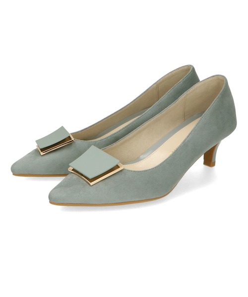 WA ORiental TRaffic(ダブルエーオリエンタルトラフィック)の「2wayスクエアモチーフヒールパンプス 42305(パンプス・レディース・ベージュ/ブラック/ブルー・34/35/36/37/38/39/40/41/42/33/43)」の18枚目の写真