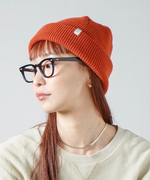 RACAL（ラカル）の「【Racal】2Way ニットキャップ Two-Way Knit Cap RL-24-1352（ニットキャップ/ビーニー・メンズ・グレー/オリーブ/オレンジ/ブラウン/ベージュ/ブラック/アイボリー・FREE）」の7枚目の写真