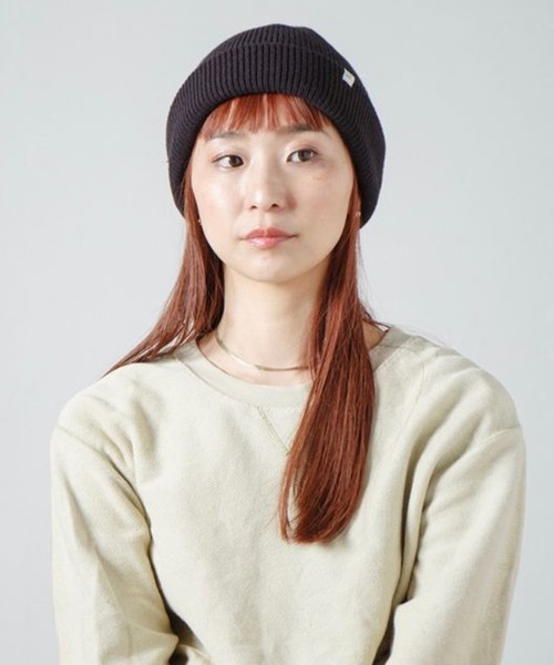 RACAL（ラカル）の「【Racal】2Way ニットキャップ Two-Way Knit Cap RL-24-1352（ニットキャップ/ビーニー・メンズ・グレー/オリーブ/オレンジ/ブラウン/ベージュ/ブラック/アイボリー・FREE）」の11枚目の写真