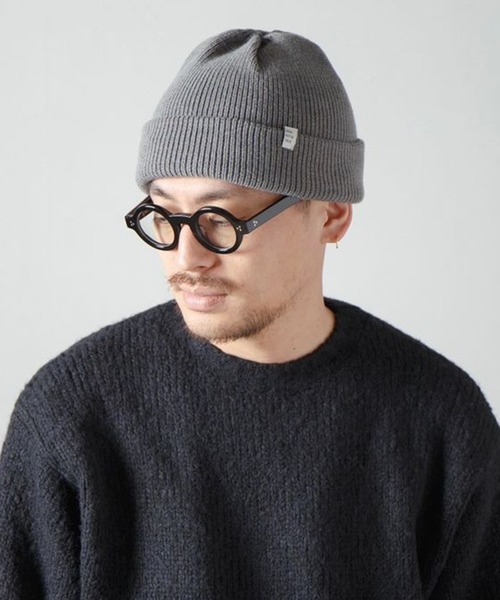 RACAL（ラカル）の「【Racal】2Way ニットキャップ Two-Way Knit Cap RL-24-1352（ニットキャップ/ビーニー・メンズ・グレー/オリーブ/オレンジ/ブラウン/ベージュ/ブラック/アイボリー・FREE）」の19枚目の写真
