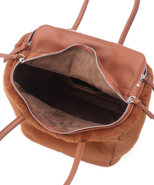 DRESSTERIOR（ドレステリア）の「◆L＇Avenir（ラ・ヴェニール）Merelボストンバッグ（ボストンバッグ・レディース・ブラウン・00）」の5枚目の写真