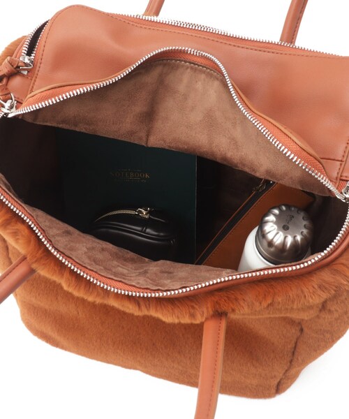 DRESSTERIOR（ドレステリア）の「◆L＇Avenir（ラ・ヴェニール）Merelボストンバッグ（ボストンバッグ・レディース・ブラウン・00）」の6枚目の写真