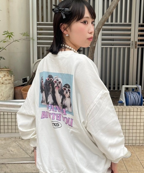 Candy Stripper スウェット ホワイト Candy Stripper スウェット ホワイト