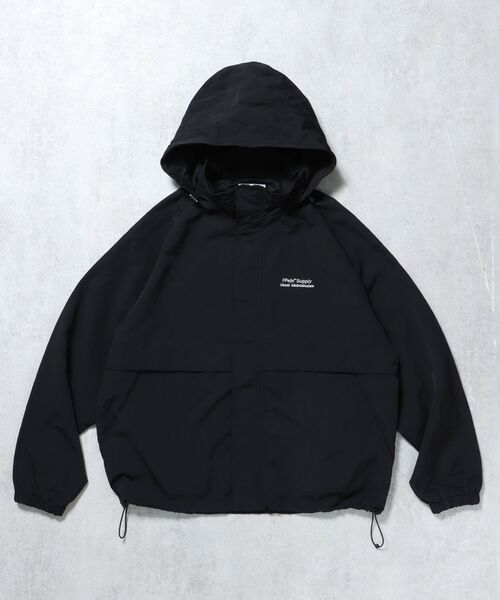 新色追加【FFEIN(フェイン)】2WAYフード収納ナイロンブルゾン