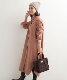 URBAN RESEARCH DOORS | 『UR TECH』コーデュロイシャツワンピース(ワンピース)