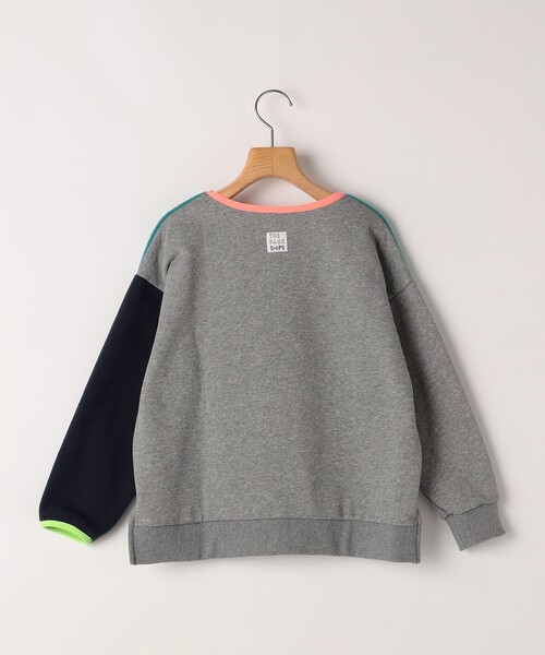 THE PARK SHOP（ザパークショップ）の「【SHIPS KIDS別注】THE PARK SHOP:115～145cm / マルチ フリース（スウェット・キッズ・ライム/ロイヤルブルー・115/125/135/145）」の20枚目の写真