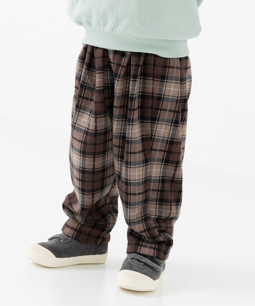 chil2（チルツー）の「裏シャギー バルーンワイドパンツ（その他パンツ・キッズ・C/I/G/B/J/H/A/L/K/F/E/D・80ｃｍ/140cm/130cm/120cm/110cm/100cm/90cm）」の3枚目の写真