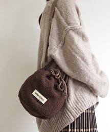 MINNETONKA(ミネトンカ) / ボア巾着ショルダーバッグ PURSE BOA BAG