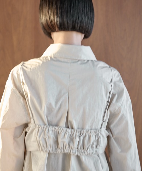 【セール】ナイロンオーバーシャツビスチェアンサンブル（シャツ/ブラウス）｜AIC.（エーアイシー）