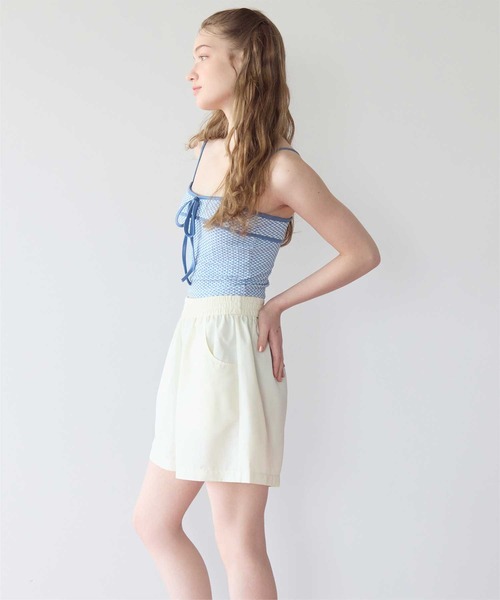 SEA DRESS（シードレス）の「シンプルショートパンツ/ラッシュガード（ラッシュガード・レディース・ホワイト系その他/オフホワイト/ブラック/グレー系その他/ブルー系その他/ピンク/ブルー・LL/L/M/S）」の15枚目の写真