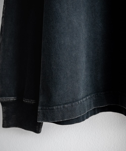 Ed Hardy エドハーディー ピグメント加工 長袖プリントTシャツ クロス/ラビット（Tシャツ/カットソー）｜Ed Hardy（エドハーディー）