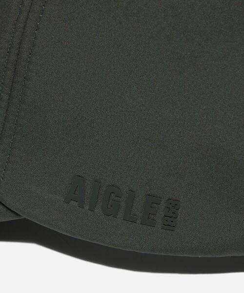 AIGLE（エーグル）の「ソフトシェルキャップ（キャップ・レディース・ブラック/モスグリーン・FREE）」の6枚目の写真