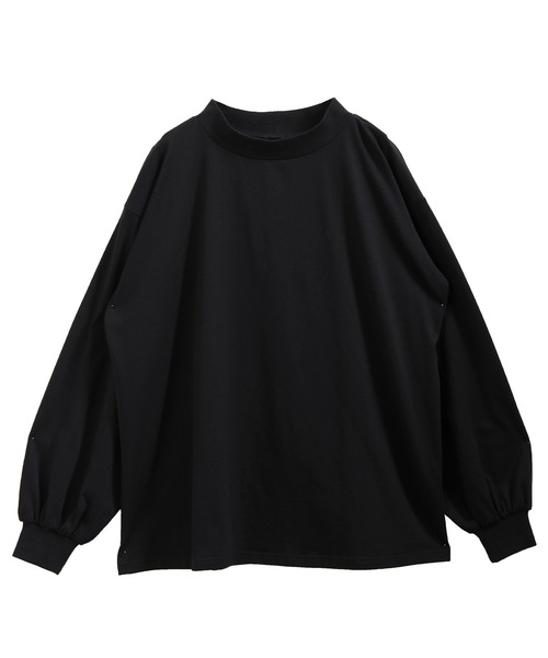 SUNFLOWER EIGHT(サンフラワーエイト)の「モックネックボリュームスリーブカットソー(Tシャツ/カットソー・レディース・ブラック/ホワイト/グレー・FREE)」の21枚目の写真
