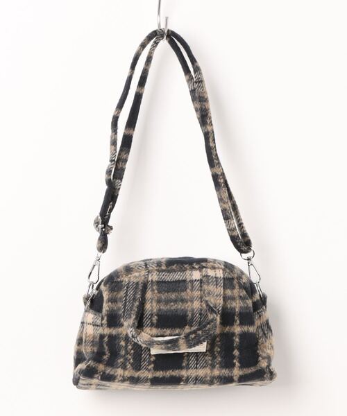 新品 pium チェック柄 ショルダーバッグ STYLEBLOCK ショルダーバッグ バッグ チェック柄ショルダー