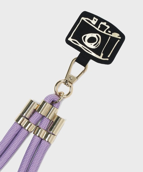 美品　ポールスミス ナイロン カラーブロッキング スマホ ネックポーチ Paul Smith（ポールスミス）の「コントラストカラーブロック