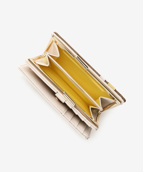 セール】型押しモノグラム スポーティーライン口金2つ折り財布（財布