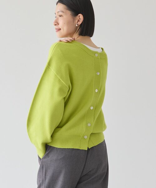 セール】バイパチ2WAYクルーネックニットカーディガン（カーディガン