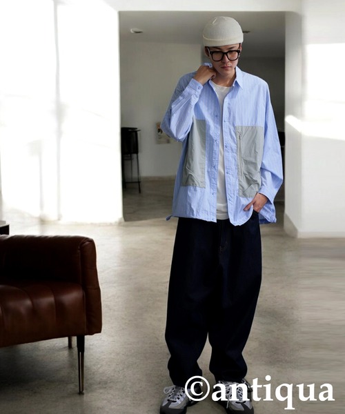 antiqua（アンティカ）の「コットンニットキャップ（ニットキャップ/ビーニー・レディース・アイボリー/ブラック/グレー/グリーン・FREE）」の7枚目の写真