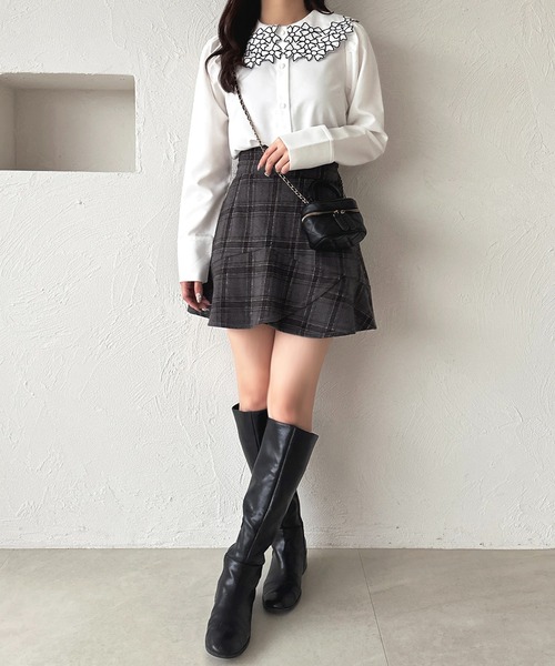 apres jour(アプレジュール)の「リボン刺繍BIG襟ブラウス【ZOZOTOWN限定アイテム】(シャツ/ブラウス・レディース・ホワイト/ベージュ/ホワイト系その他2・X-LARGE/フリー)」の15枚目の写真
