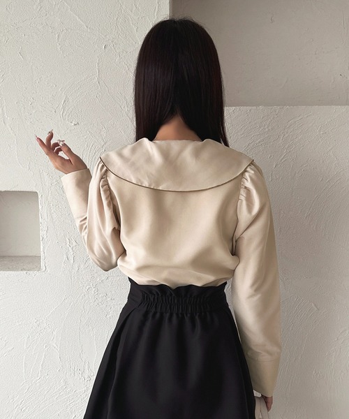 apres jour(アプレジュール)の「リボン刺繍BIG襟ブラウス【ZOZOTOWN限定アイテム】(シャツ/ブラウス・レディース・ホワイト/ベージュ/ホワイト系その他2・X-LARGE/フリー)」の20枚目の写真