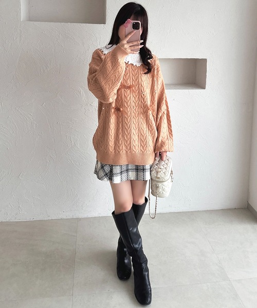 apres jour(アプレジュール)の「リボン刺繍BIG襟ブラウス【ZOZOTOWN限定アイテム】(シャツ/ブラウス・レディース・ホワイト/ベージュ/ホワイト系その他2・X-LARGE/フリー)」の11枚目の写真
