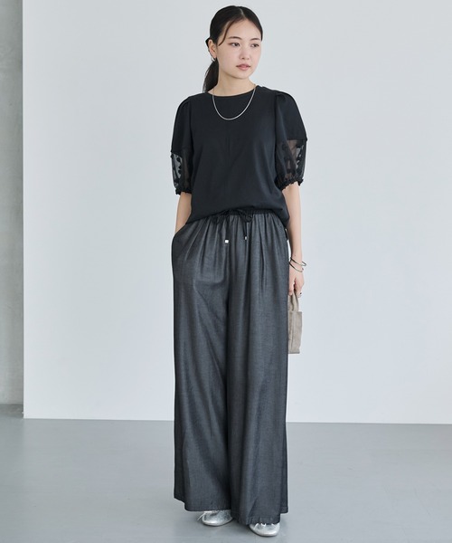 こむぎページ テンセルデニムイージーパンツ（その他パンツ）｜LAVEANGE（ラビ