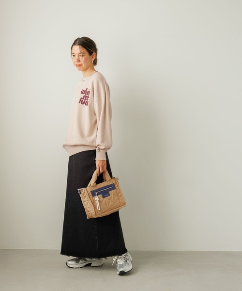 BAYFLOW（ベイフロー）の「[トレンドアイテム]Ｗシューレーススニーカー（スニーカー・レディース・グレー/ホワイト・MEDIUM/LARGE）」の4枚目の写真